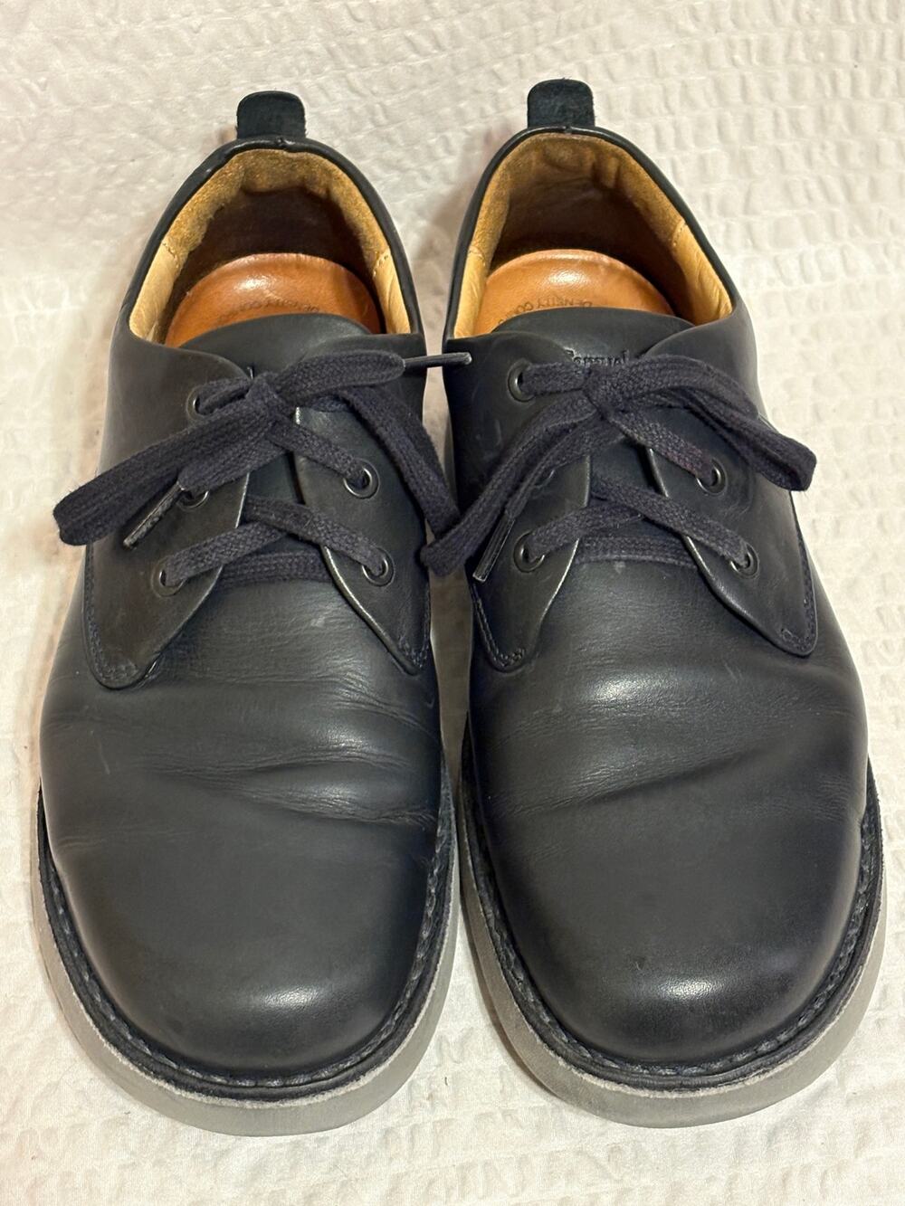 Samuel Hubbard Free M1100-010 Dark Blue Almost Black Leather Oxford US8 Portugal